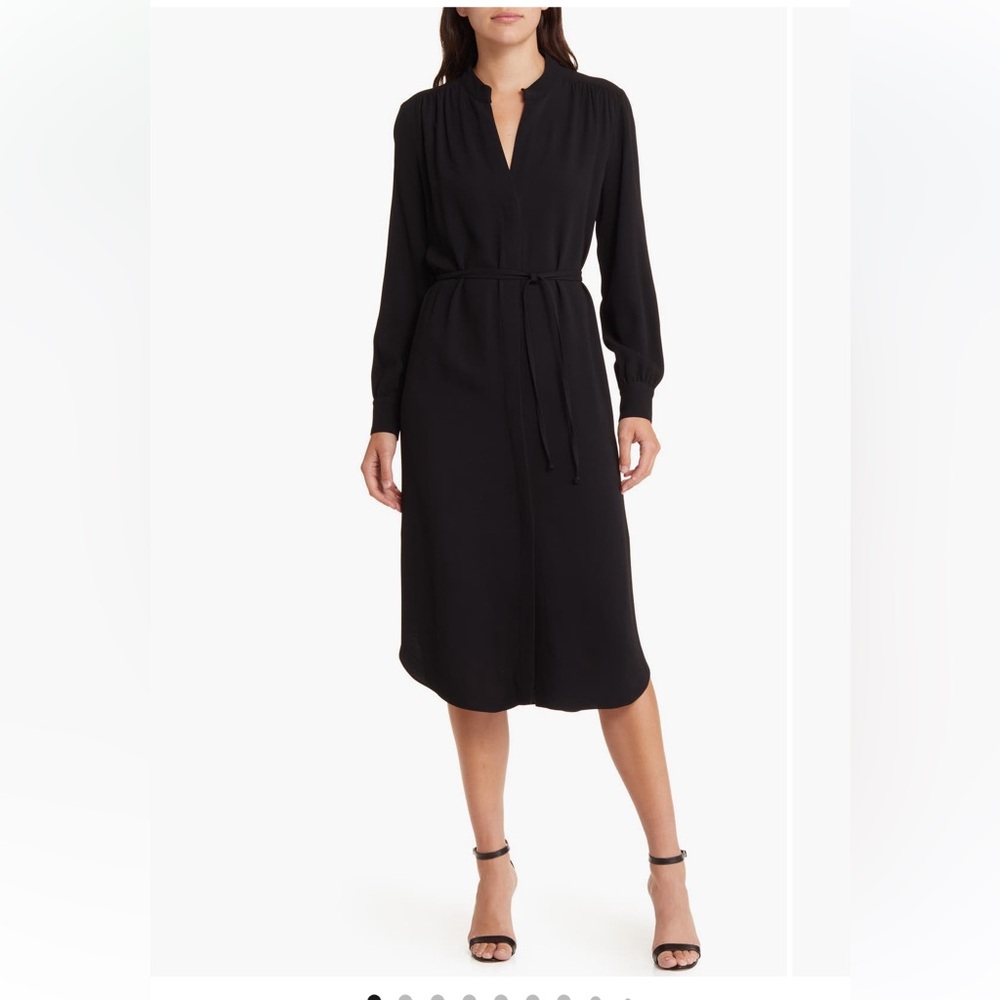 BOSS Dibanora Long Sleeved Shirtdress